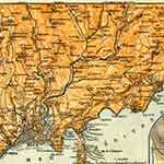 Cote d'Azur  map in public domain, free, royalty free, royalty-free, download, use, high quality, non-copyright, copyright free, Creative Commons,
